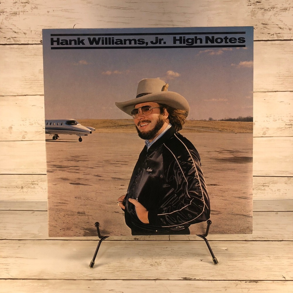 Hank Williams Jr High Notes Vinyl LP 1982 Elektra
